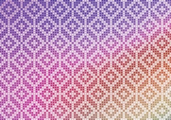 Square pattern soft purple pixel traditional background