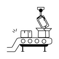 Take a look at this creative icon of mobile packaging vector