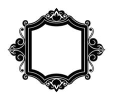 Vintage Ornament Frame and Decorative Border frame Luxury Design vector