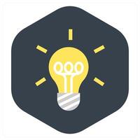 Idea and creative icon concept vector