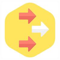 Direction and map icon concept vector