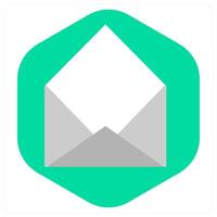 Email and message icon concept vector