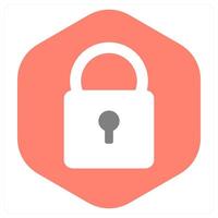 Lock and safe icon concept vector
