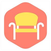 Chairs and seats icon concept vector