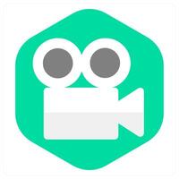 Camera and cam icon concept vector