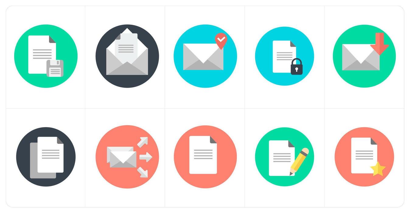 Email Signature Icons Vector Art, Icons, and Graphics for Free Download