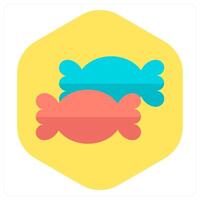 Candies and sugar icon concept vector