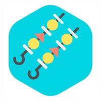 Barbecue and grill icon concept vector