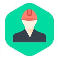 Engineer and design icon concept vector