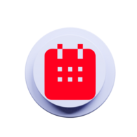 Simple Date Icon for User Interface Design png