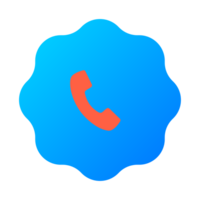 Flat Design Mobile Phone Icon for UI UX png