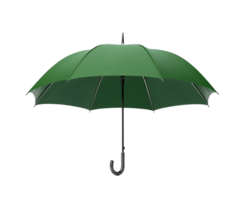 Front Profile of an Open Umbrella png