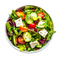 Crunchy Vegetable Salad with Fresh Dressing png