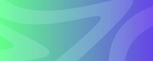 Modern colorful gradient background with wave lines vector