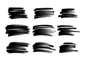 Scribble with a black marker vector