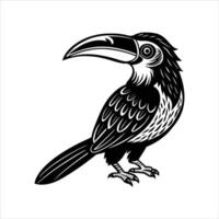 Guianan toucanet eps vector