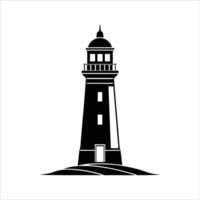 Abstract Lighthouse Drawing vector