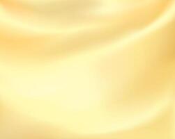 Texture of smooth golden silk material. Shiny gold background with smooth texture of fabric. Textile pattern. vector