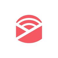 Letter Y, Technology and digital abstract connection wifi logo design vector