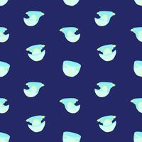 Night diapers seamless pattern. Diaper angles, diaper changing. Background, print, backdrop vector