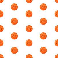 Red kids kawaii planets seamless pattern. Galaxy, space, universe. Background, print, fabric vector