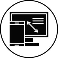 Responsive Design Illustration Icon vector
