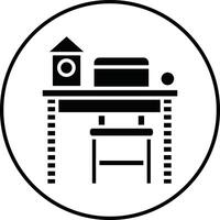 Chair Illustration Icon vector