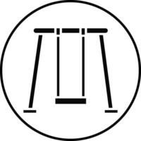 Swing Illustration Icon vector