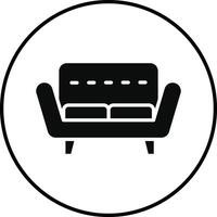 Sofa Illustration Icon vector