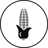 Corn Illustration Icon vector