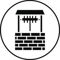 Well Illustration Icon vector