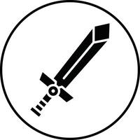 Sword Toy Illustration Icon vector