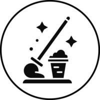 Cleaning Illustration Icon vector