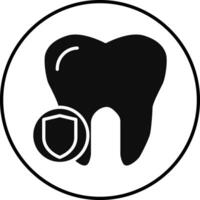Tooth Protection Illustration Icon vector