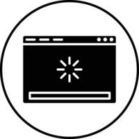 Web Loading Illustration Icon vector