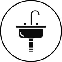 Sink Illustration Icon vector