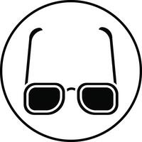 Sunglasses Illustration Icon vector