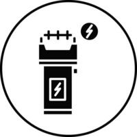 Stun Gun Illustration Icon vector