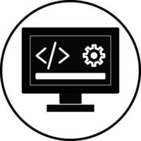 Software Development Illustration Icon vector