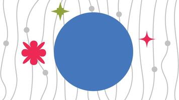 Creative frame for background stylish illustration vector