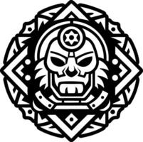 Lost symbol icon in solid style vector