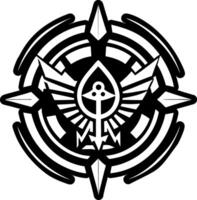 Sacred wings icon in filled style vector