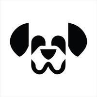 Customizable hound icon for easy modifications vector