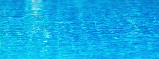 Clear transparent pool water background photo