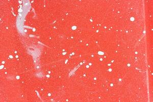 Red painted surface background photo