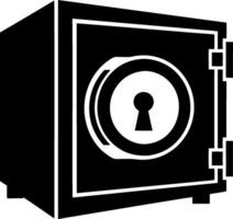 Illustration Secure Safe Box Symbolizing Security and Protection vector