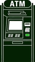Illustration of ATM Machine for Banking and Financial Transactions vector