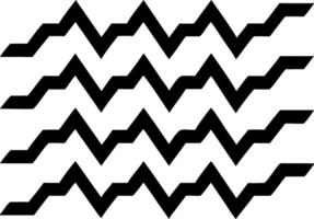 Geometric Zigzag Wave Pattern Abstract Design for Background and Textile Use vector