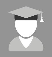 Graduation Cap Symbolizing Education Success and Academic Achievement vector