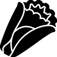 Taco Minimalist Food Design for Restaurant and Menu Graphics vector